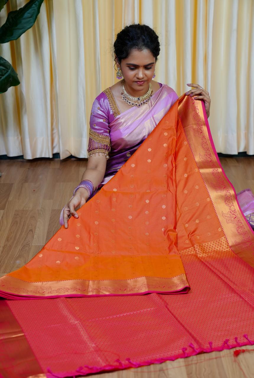 Kanchi Soft Silk Saree 🥰