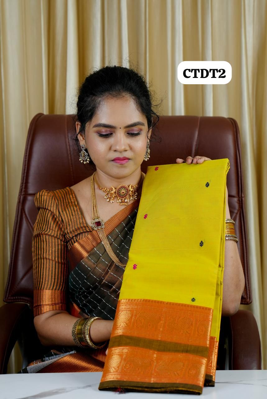 Kanchi cotton saree👇
