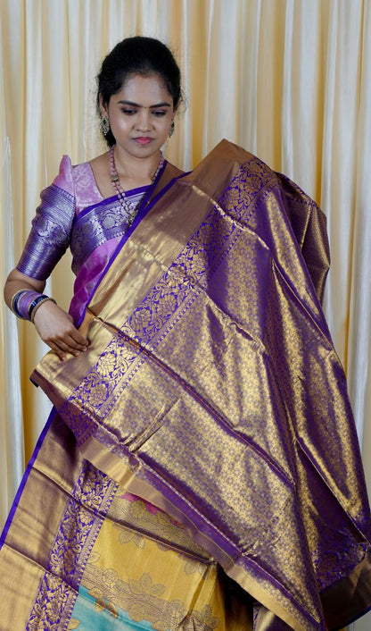Semi silk sarees🍄🥳