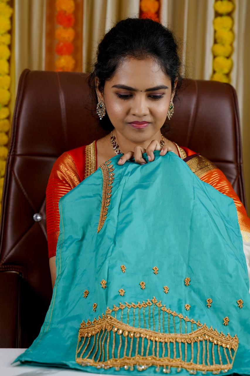 Aari work blouse🚶‍♀️