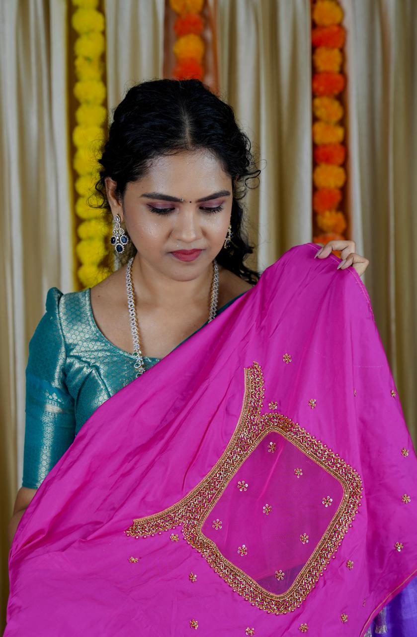 Aari work blouse🚶‍♀️