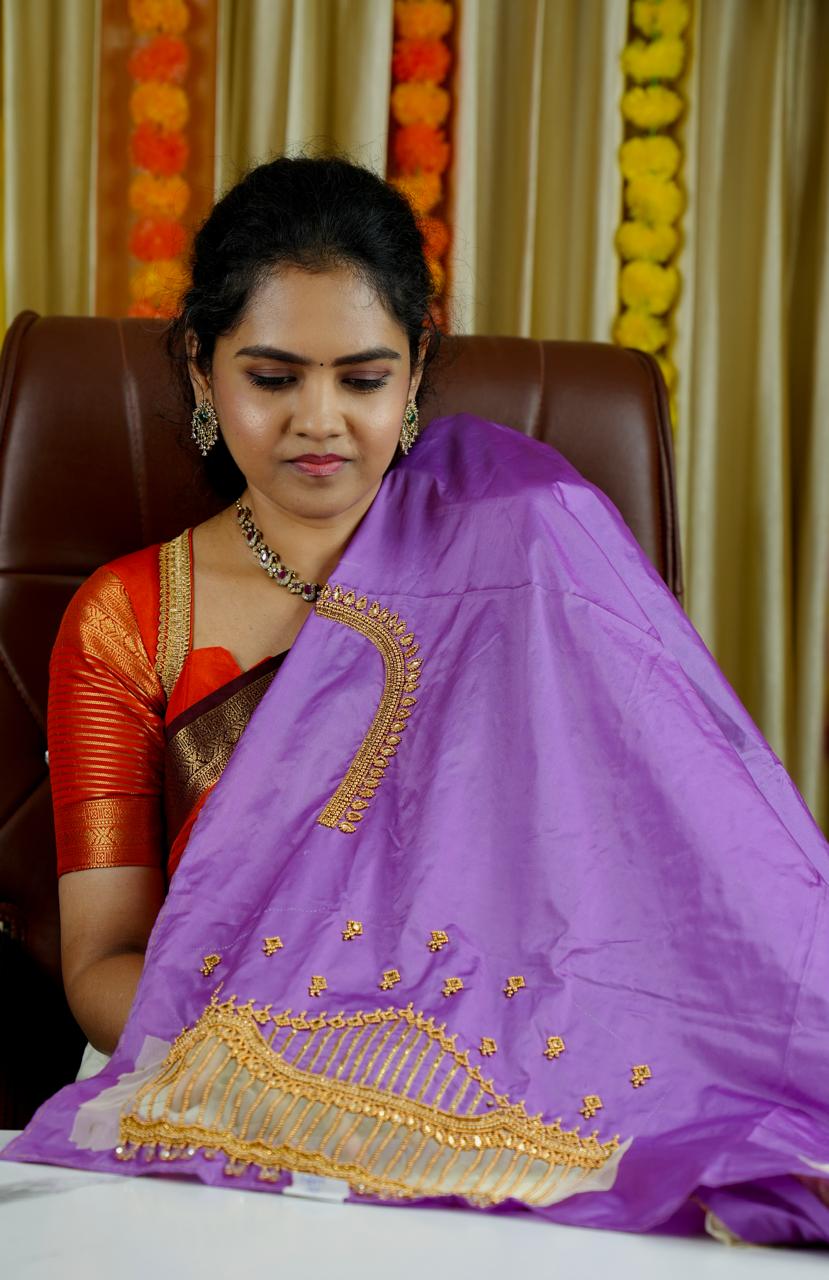 Aari work blouse 🚶‍♀️