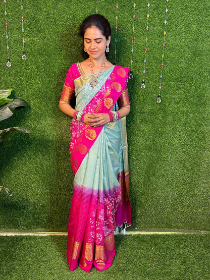 Kora organza saree YYY