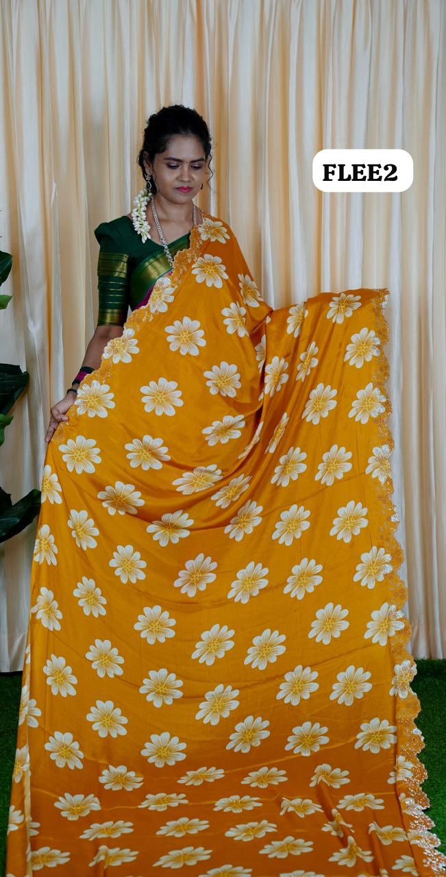 Chinnon sarees🍏📍🥳