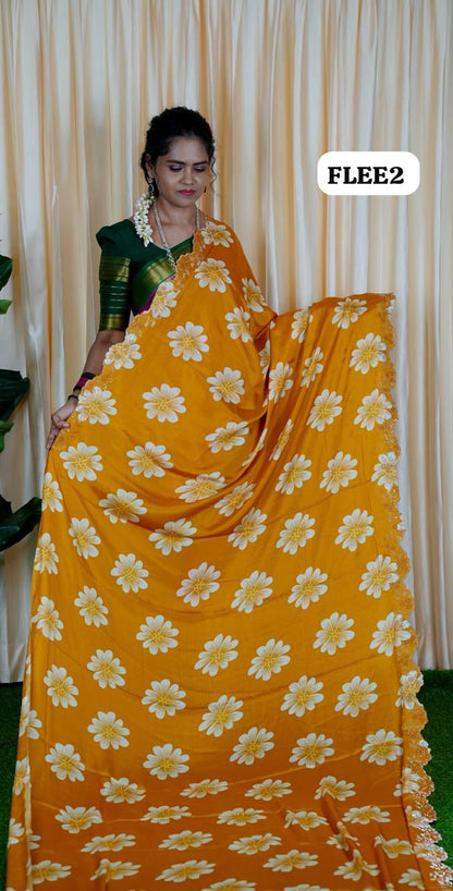 Chinnon sarees🍏📍🥳
