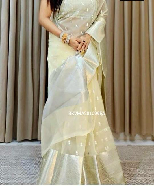 Kora organza sarees YYY