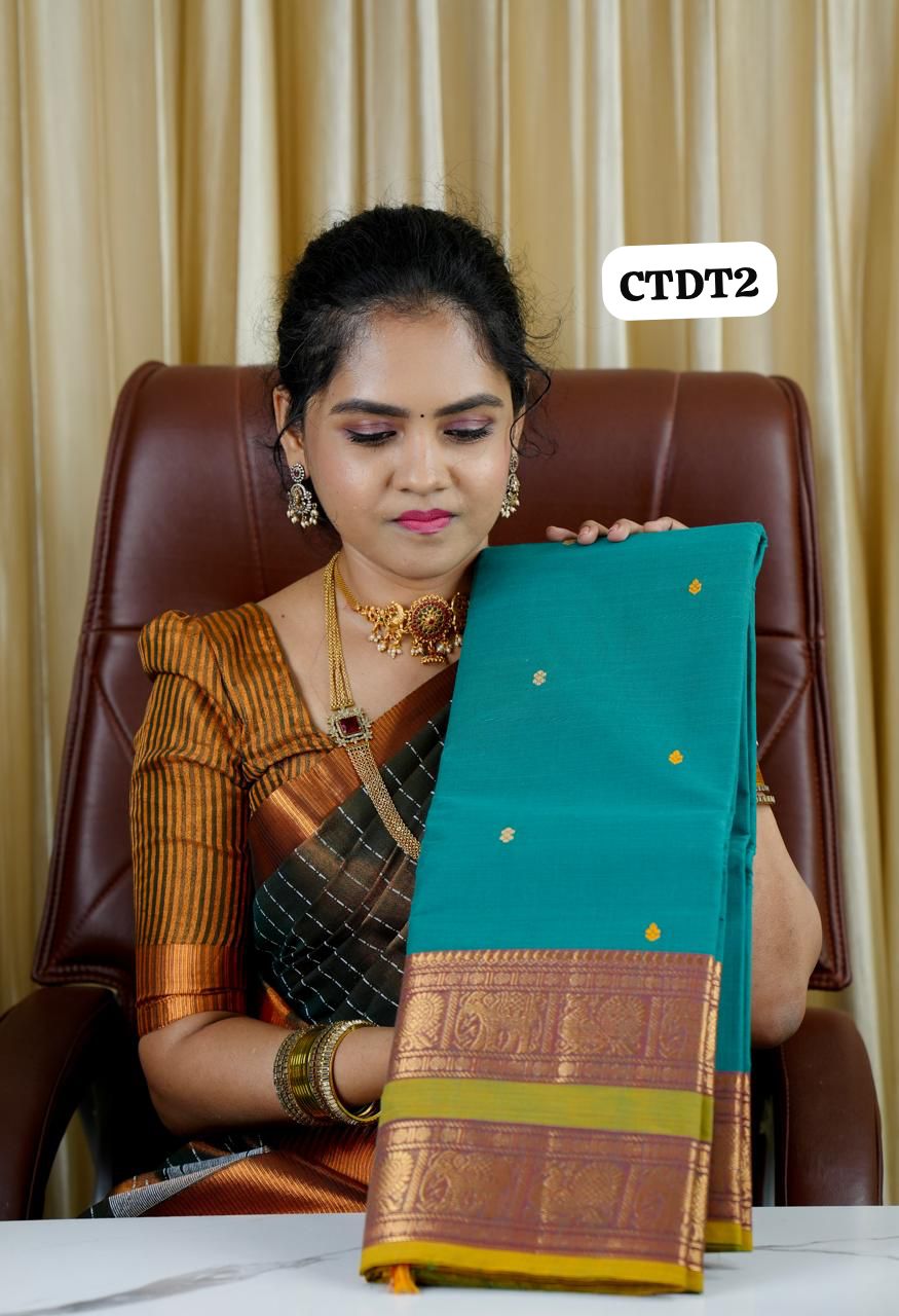 Kanchi cotton saree🥰