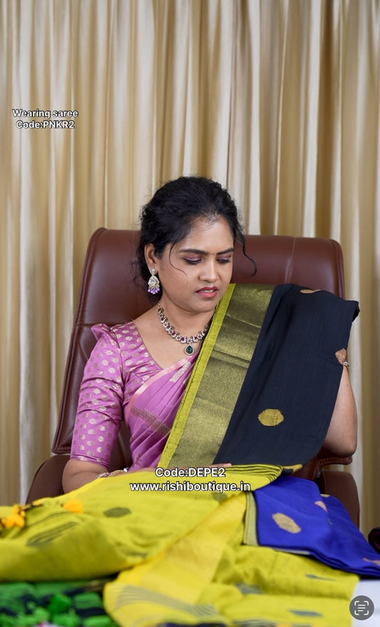 Khadhi cotton sarees🥳