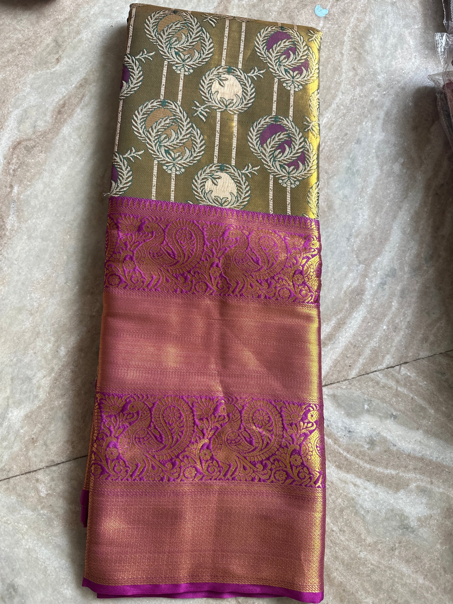 Kanchi bridal semi silk📷