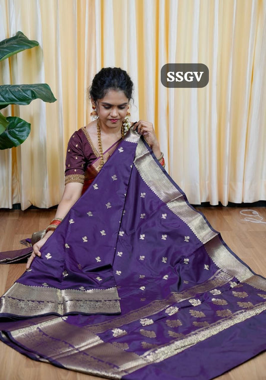 Soft silk saree 🥳