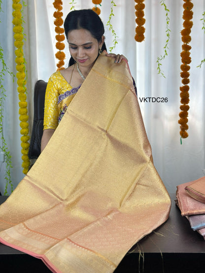 Katan semi silk saree