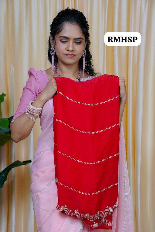 Space silk saree