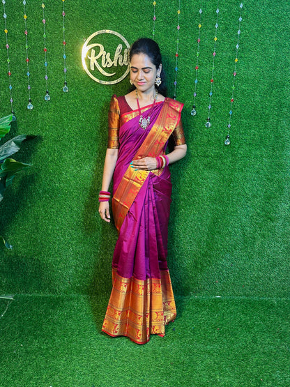 Narayanpet saree satin silk YYY