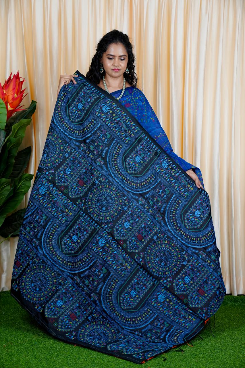 Cotton sarees with contrast plain blouse🥳✅