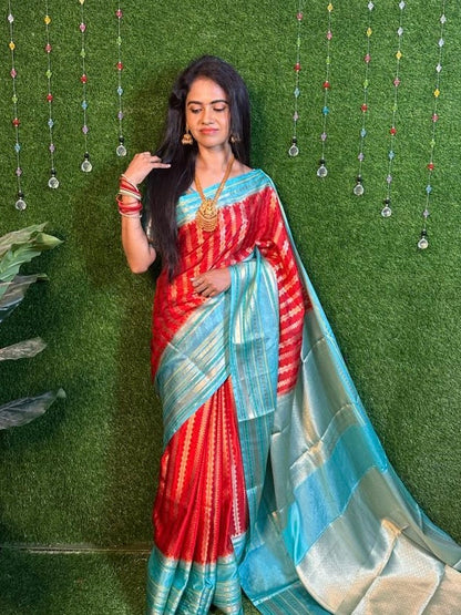 Warm silk saree