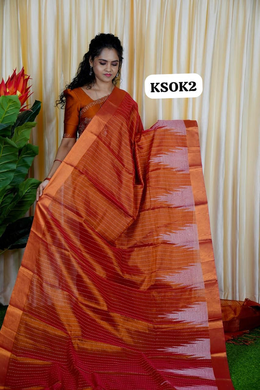 Soft cotton silk zari weaving sarees🥰🥳✅
