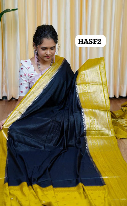 Warm silk sarees in half and half collections🥰🥳