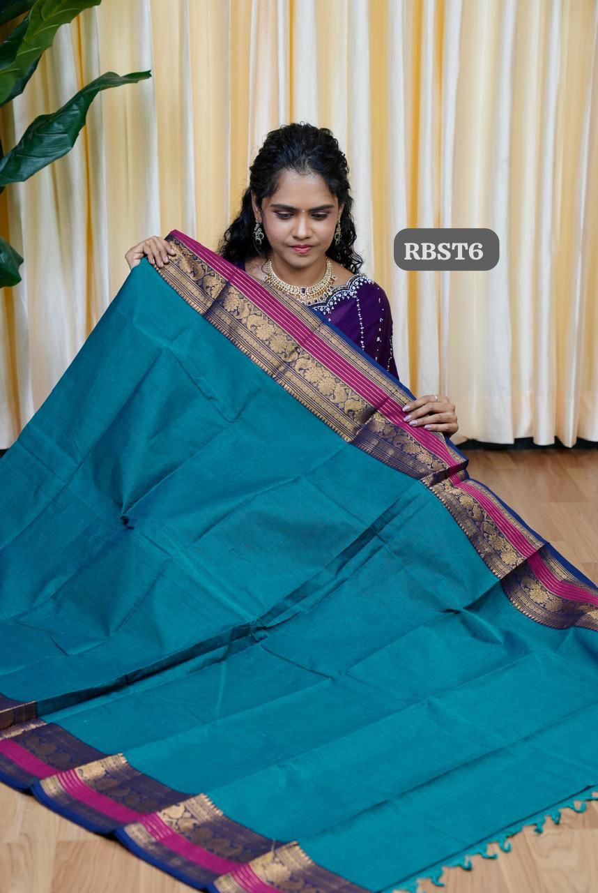 Kanchi Cotton Saree👇