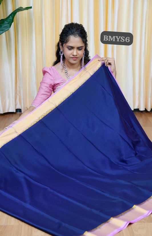 Mysore Crepe Silk Saree 🥰🥳