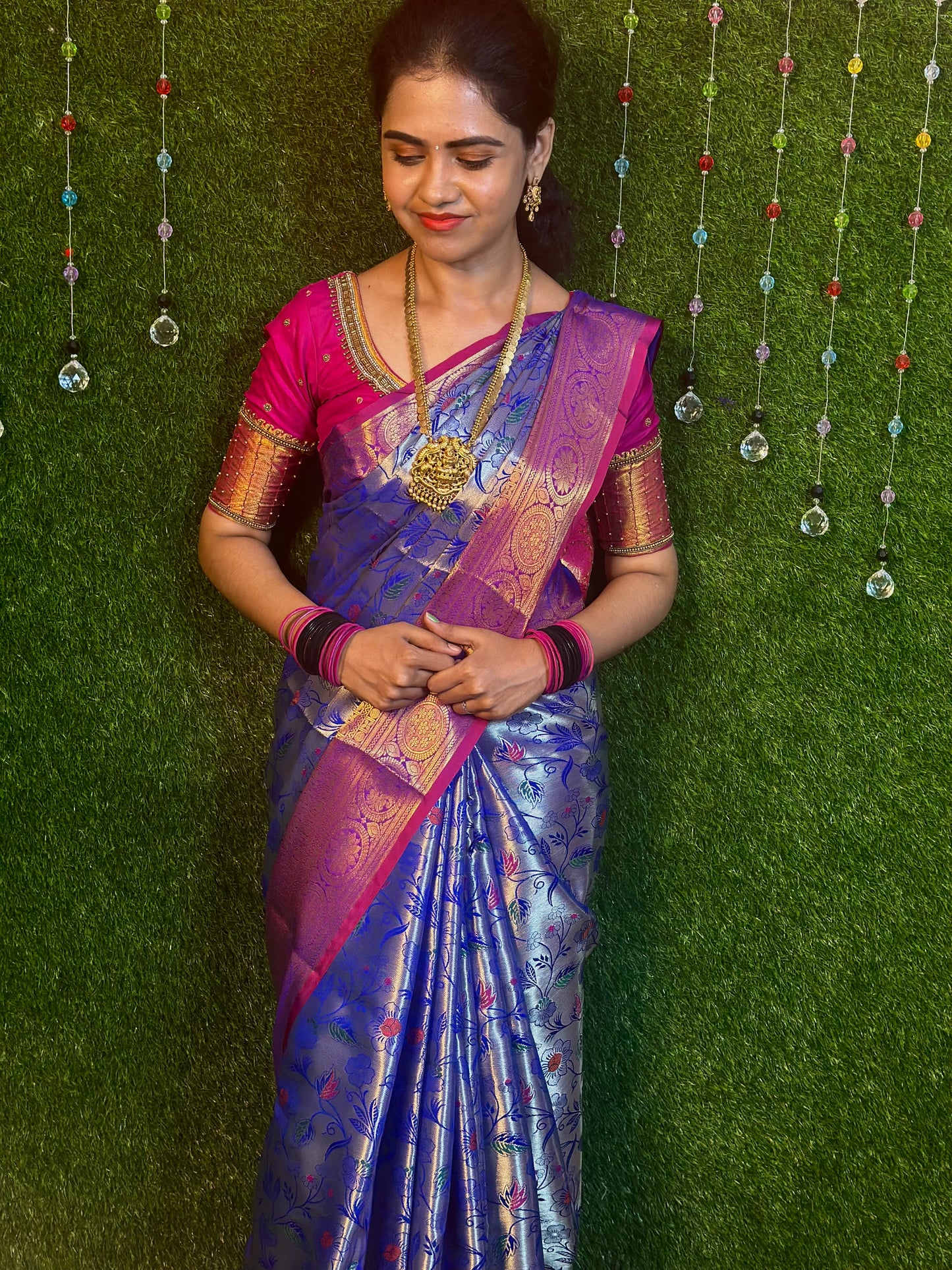 semi silk saree