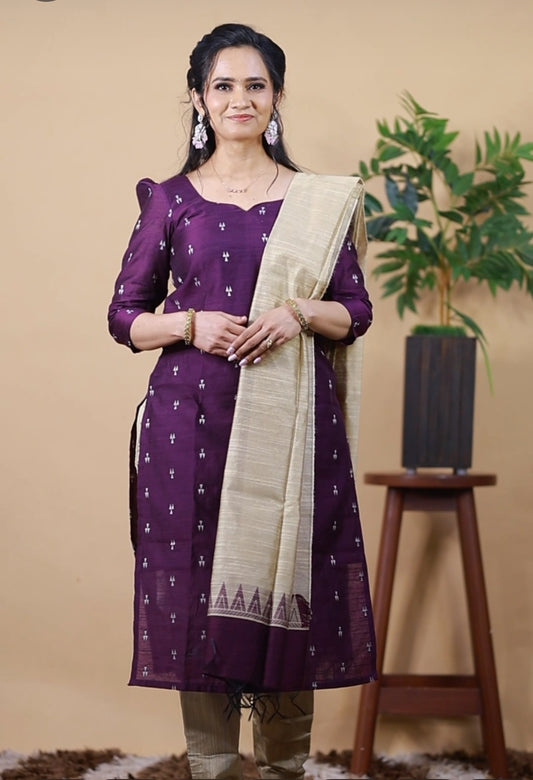 Premium raw silk salwar( stiched)🥳