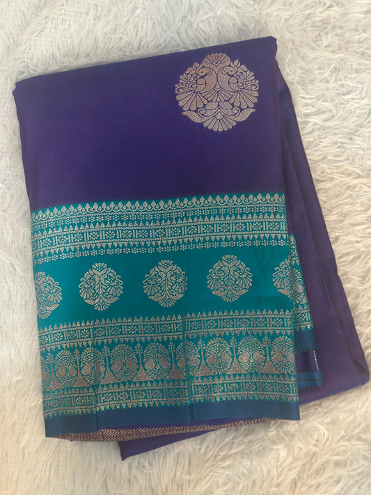 Kanchi semi silk saree😍😎📚offer