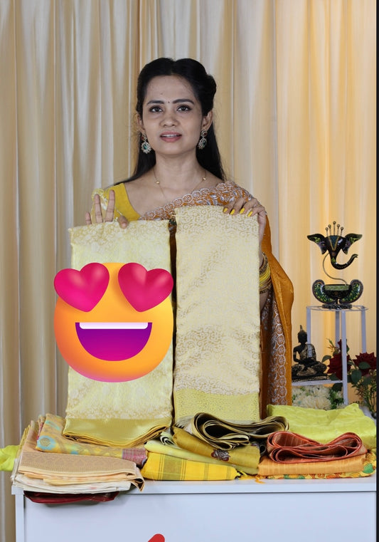 Aadi offer 🌹Katan semi silk saree😍
