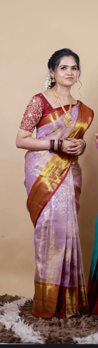 Bridal Kanchi semi soft silk saree 🥳Prebook