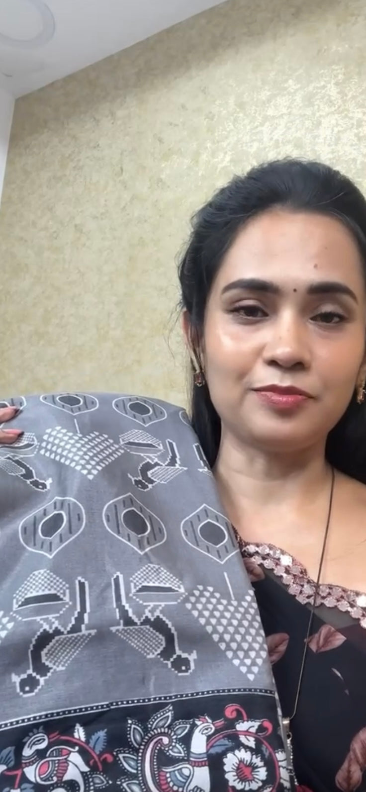 Ikkat print saree 😍offer