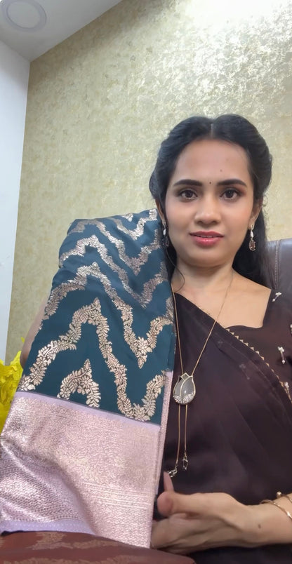 Soft silk saree-😍😎📚