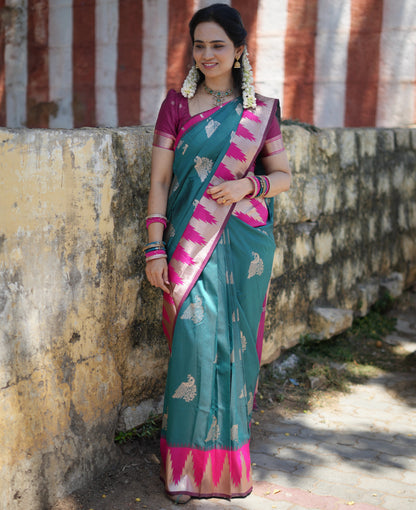 Kanchi Semi Silk Saree😍😎📚offer