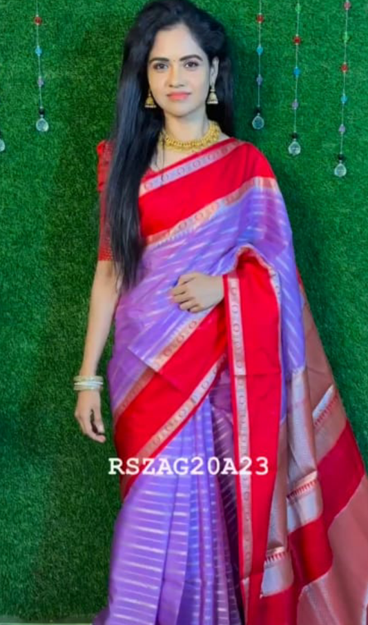 Retta petta border warm silk saree🥳
