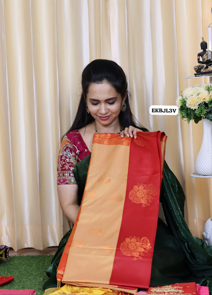 Semi soft silk saree🍄✅