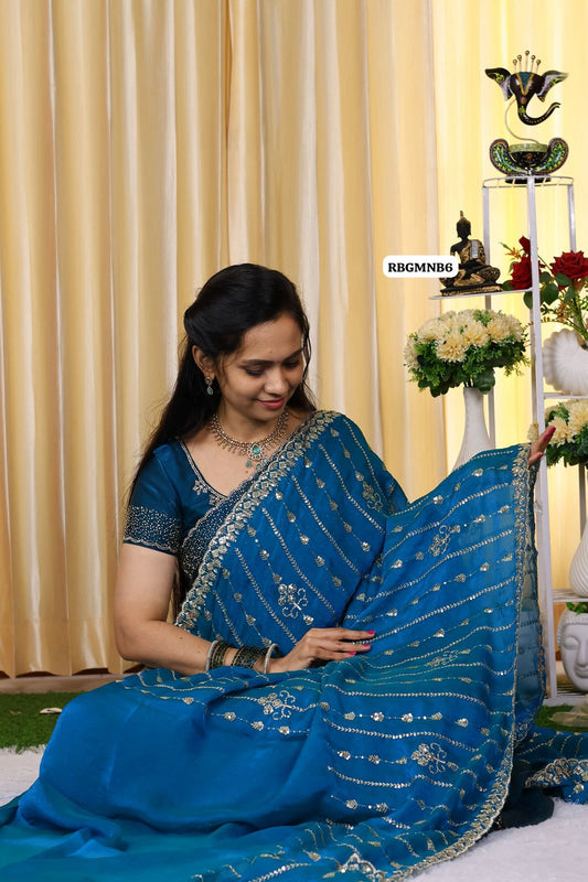 Space silk with heavy work😍😎Ⓜ️