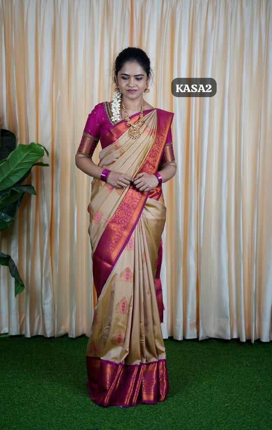 kanchi semi silk saree🥳