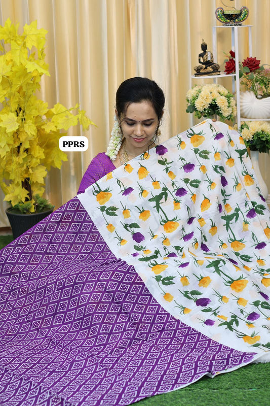 Cotton saree 😍🥳