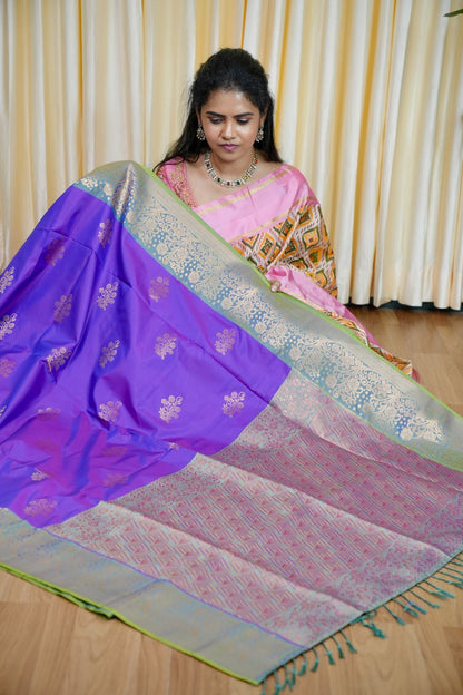 Kanchi semi silk sarees🥰😎📚