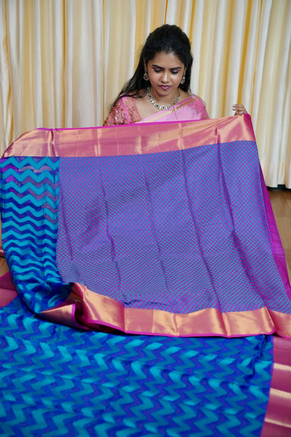 Silk mixed cotton saree🥰😎📚