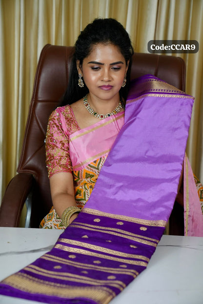Semi Mysore soft silk sarees🥳