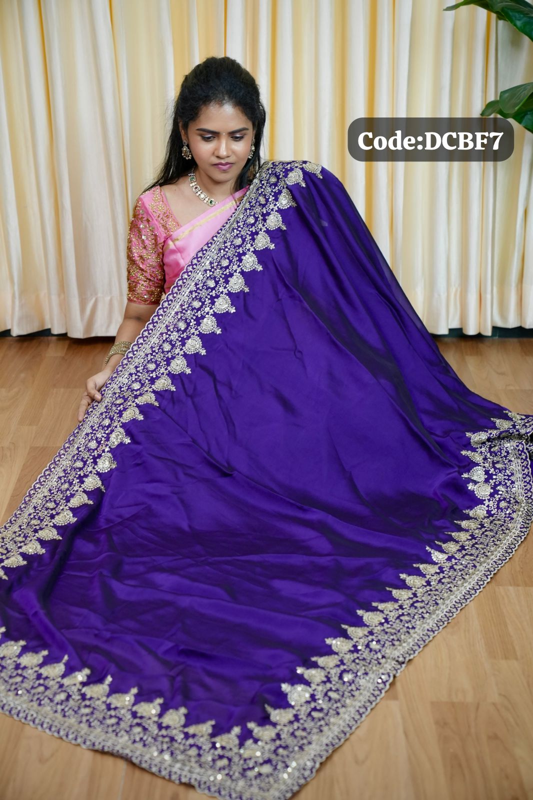 Silk Georgette Designer saree🥰🥳