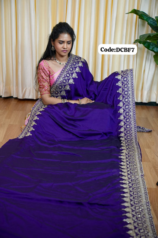Silk Georgette Designer saree🥰🥳