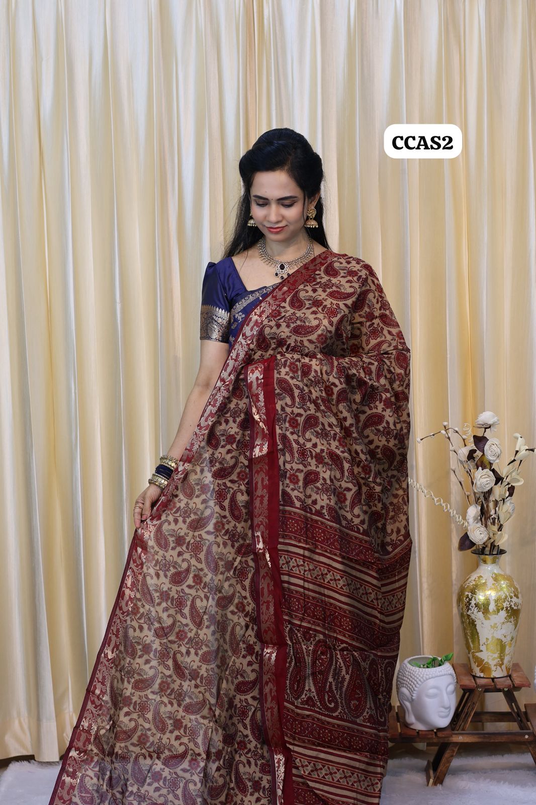 Maheshwari silk saree😍😎📚