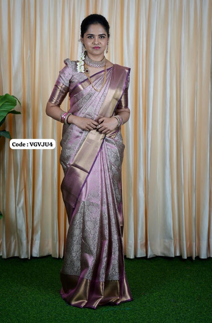 Premium soft katan saree👇🏻