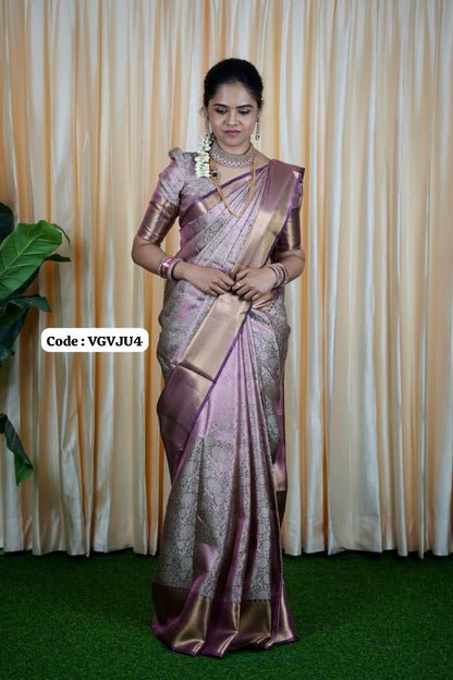 Premium soft katan saree👇🏻