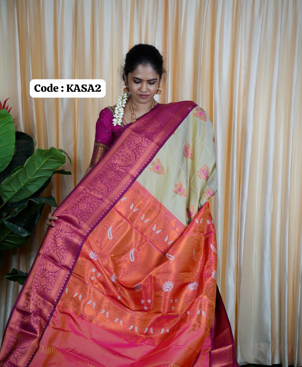 Kanchi semi silk saree🥳