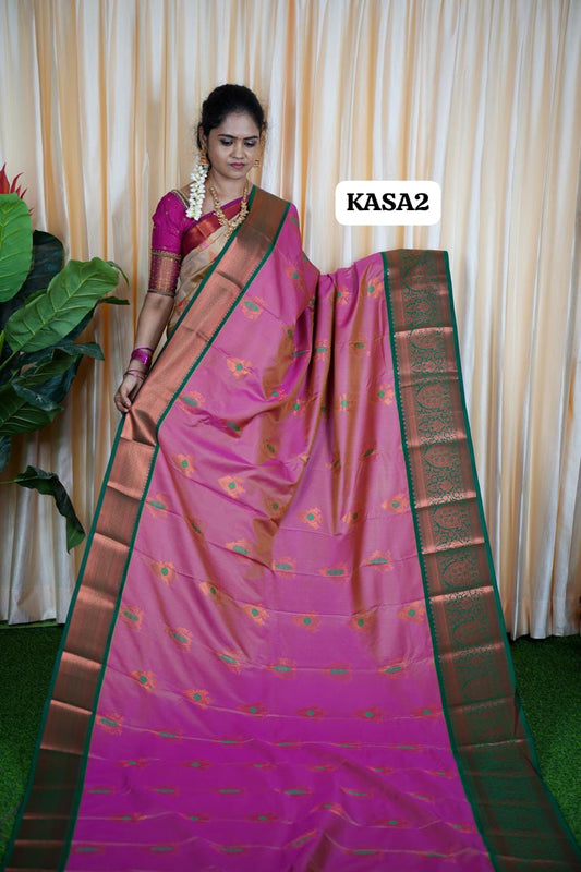 Kanchi semi silk saree🥳