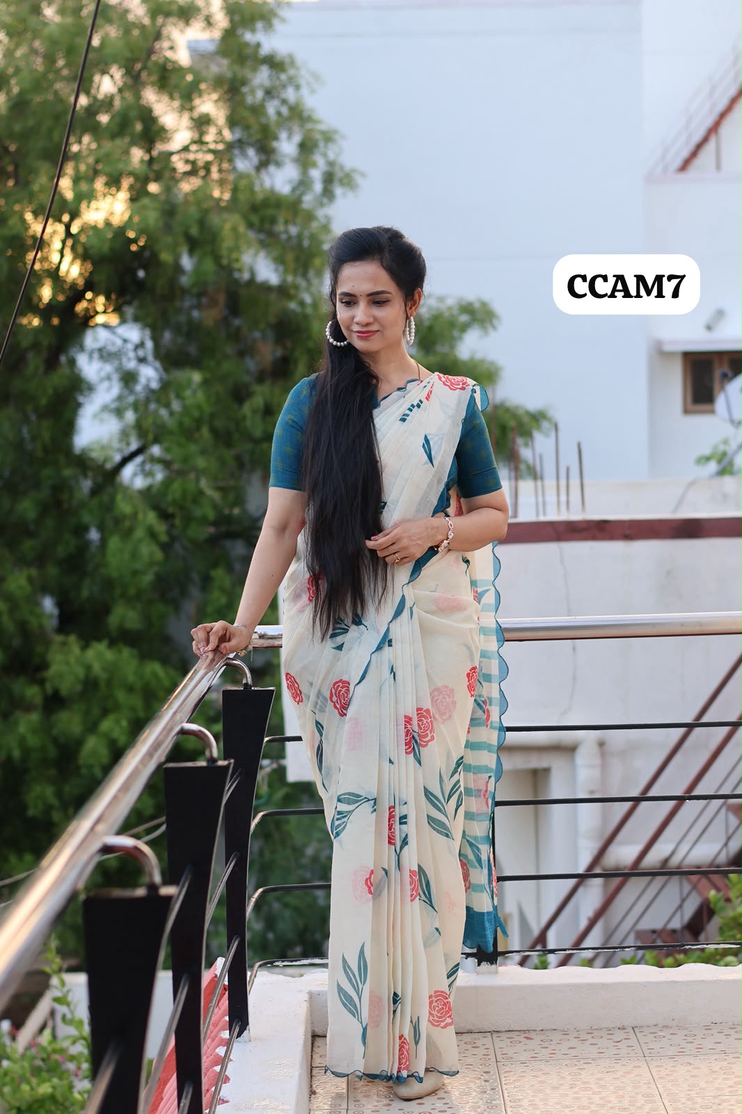 Linen cotton saree🥳