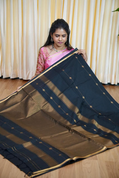 Maheswari silk cotton saree🥳🌈