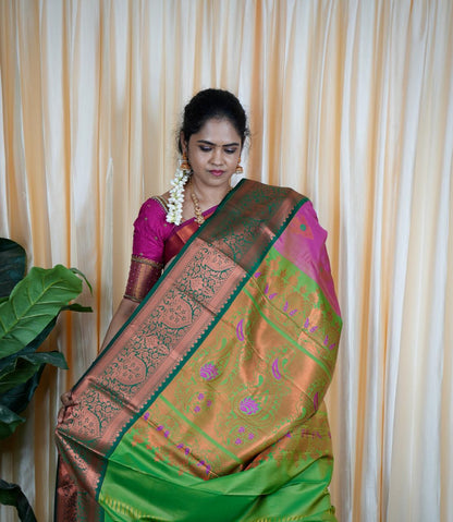 Kanchi semi silk saree🥳