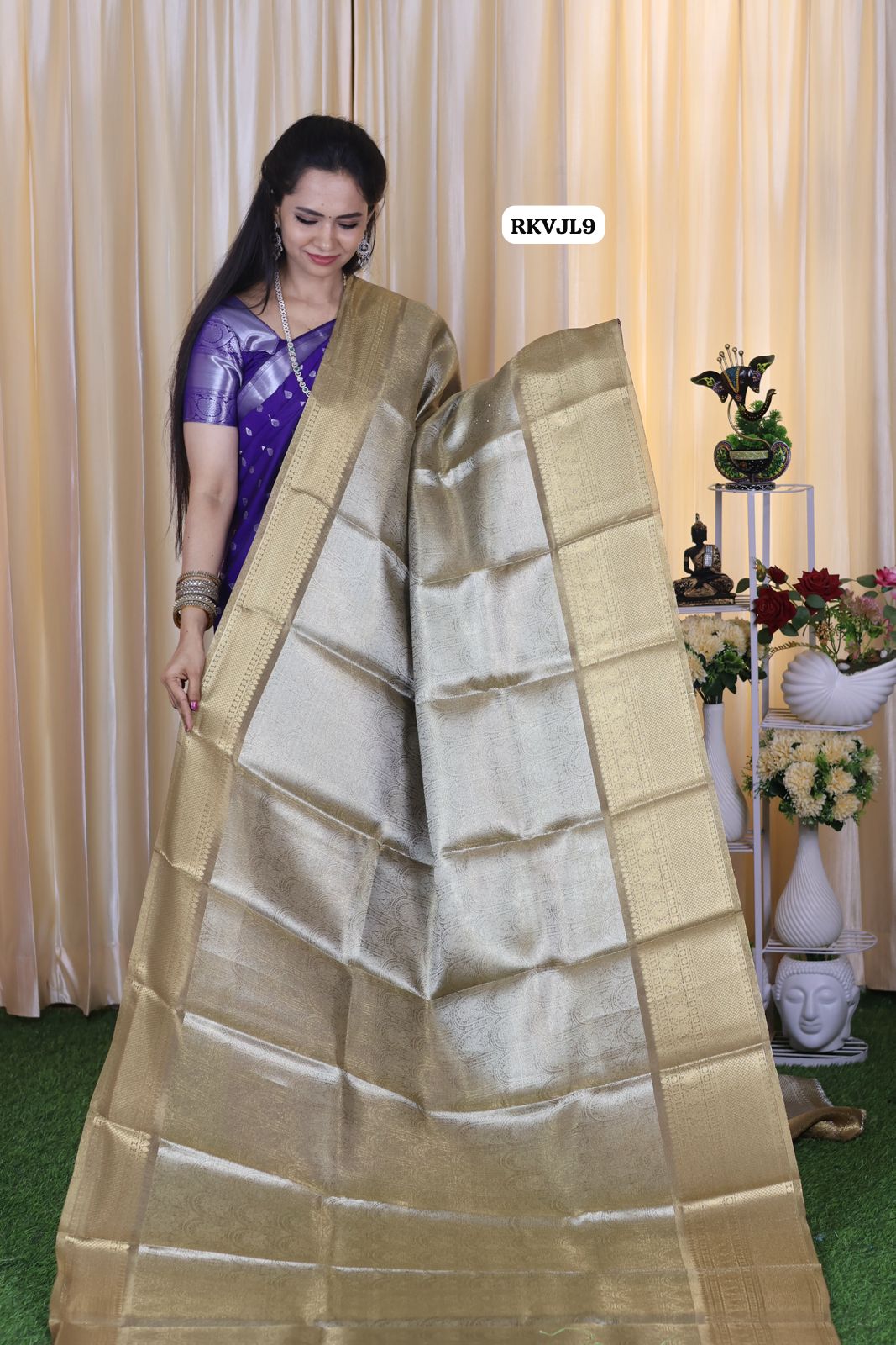 Shobita inspired katan semi silk saree🥳